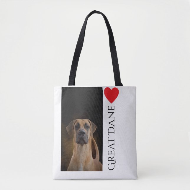 Great dane Lovers Tote Bag (Front)