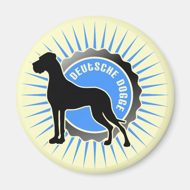 Great Dane Magnet (Front)