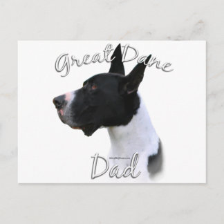 Great Dane (mantle) Dad 2 Postcard