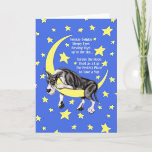 Great Dane Mantle Twinkle Card