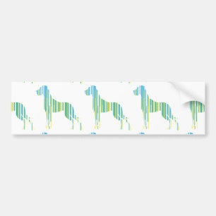 Great Dane Minimalist Bumper Sticker