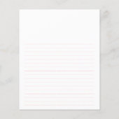 Great Dane Mister Alf Notes Flyer  (Back)