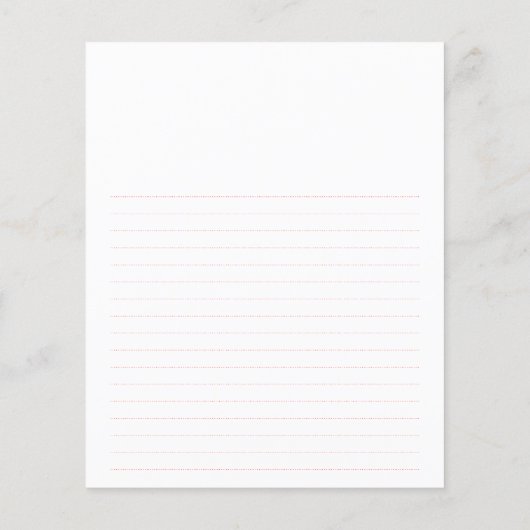 Great Dane Mister Alf Notes Flyer  (Back)