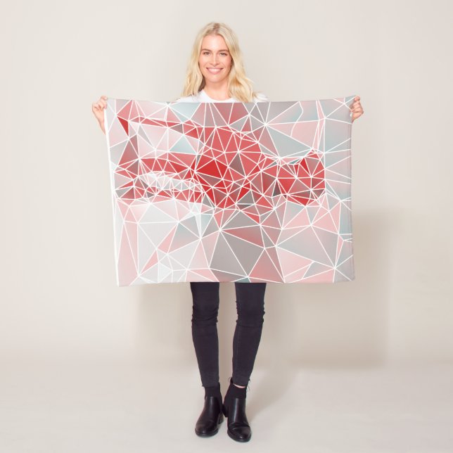 Great Dane Modern Fleece Blanket (In Situ)