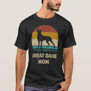 Great Dane Mom For Dog  Womens Great Dane Owner T-Shirt