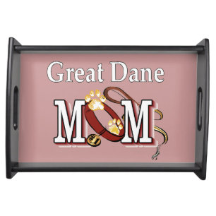 Great Dane Mom Serving Tray