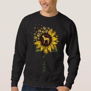 Great Dane Mom Sunflower Great Dane Lover Gifts Do Sweatshirt