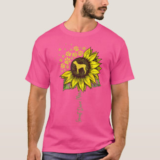 Great Dane Mom Sunflower Great Dane Lover Gifts Do T-Shirt