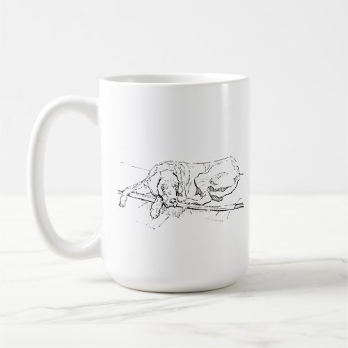 Great Dane Mug – Minimalist Dog Coffee Mug