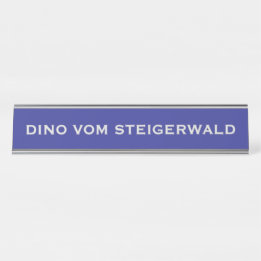 Great Dane Name Desk Name Plate