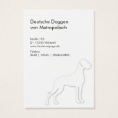 Great Dane natural ears (Back)