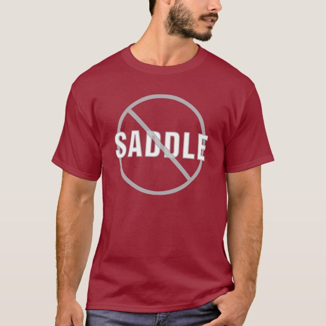 Great Dane No Saddle T-Shirt (Front)