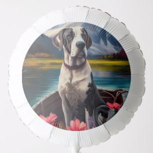 Great Dane on a Paddle: A Scenic Adventure Balloon