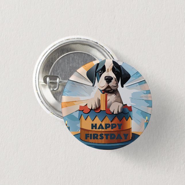 Great Dane Owner Button (Front & Back)