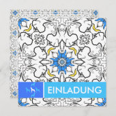 Great Dane Pattern blue (Front/Back)