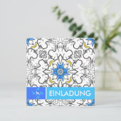 Great Dane Pattern blue (Standing Front)