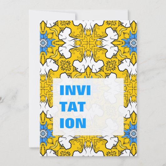 Great Dane Pattern blue (Front)