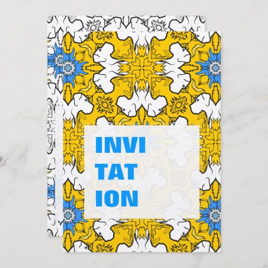 Great Dane Pattern blue (Front/Back)