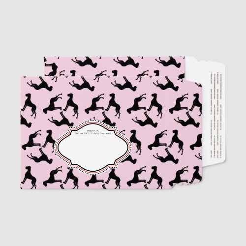 Great Dane Pattern  Envelope Mailers