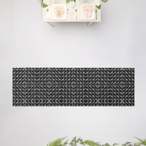 Great Dane Pattern Green Yellow Runner