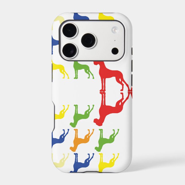 Great Dane Pattern Iphone Case (Back)