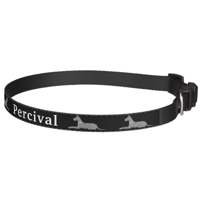 Great Dane Personalize Pet Collar (Right)