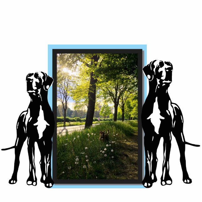 Great Dane photo frame Cutout (Front)