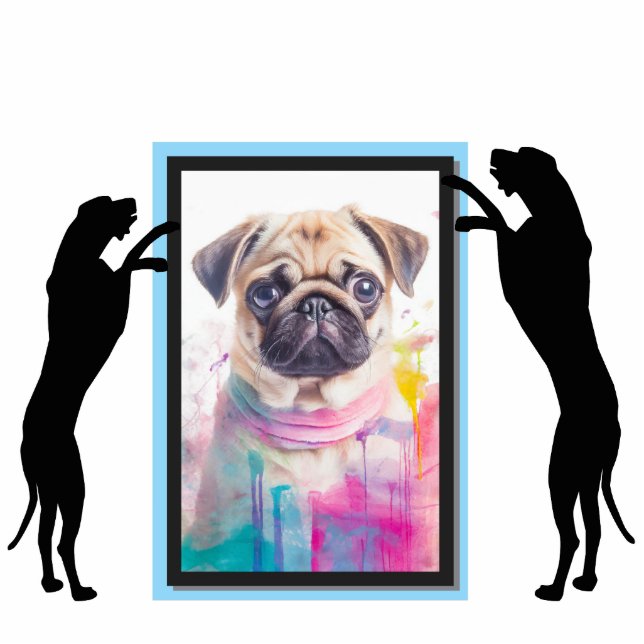 Great Dane photo frame Cutout (Front)