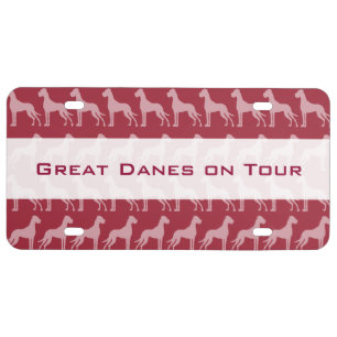 Great Dane Plates