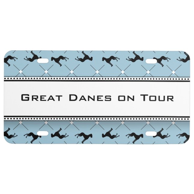 Great Dane Plates (Front)