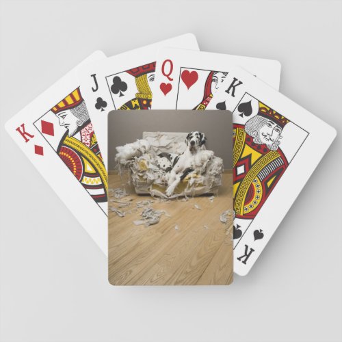Great Dane Playing Cards