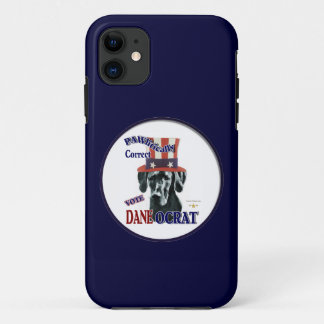 Great Dane Political Humor iPhone 11 Case