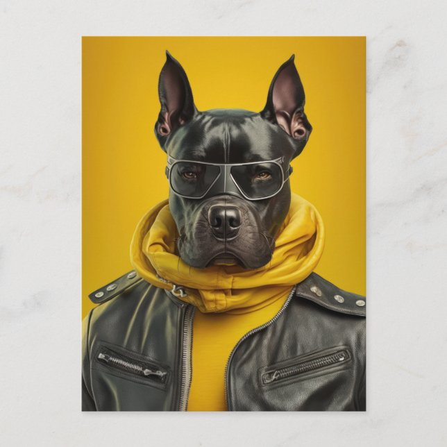 Great Dane Postcard (Front)