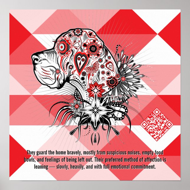 Great Dane Poster (Front)