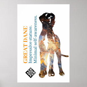 Great Dane Poster Photography mask