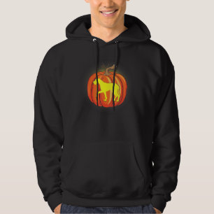 Great Dane Pumpkin Halloween Costume Dog Hoodie