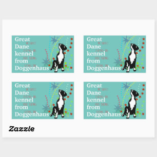 Great Dane puppies for sale  Rectangular Sticker