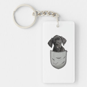 Great Dane Puppy Apollo of Dogs Gentle Giant Owner Keychain