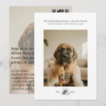 Great Dane Puppy invitation 