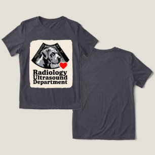 Great Dane "Radiology Ultrasound Department" Tri-Blend Shirt