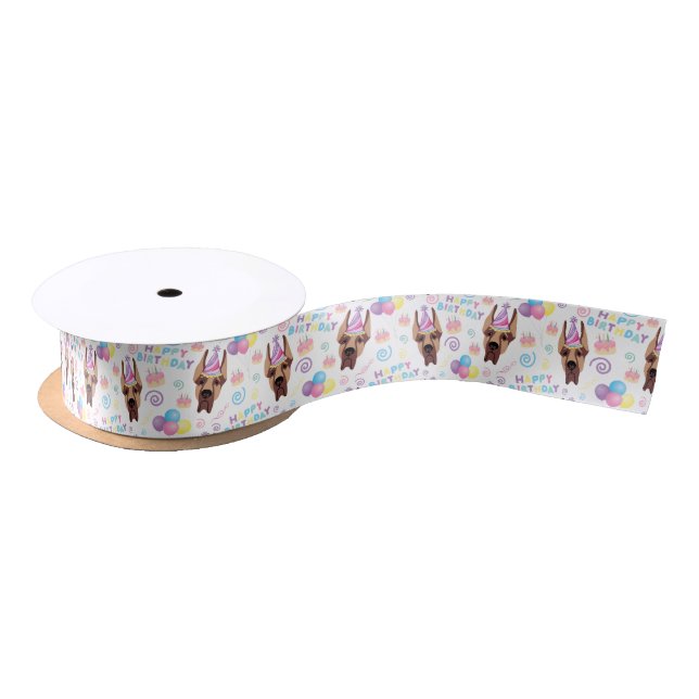 Great Dane Satin Ribbon (Spool)