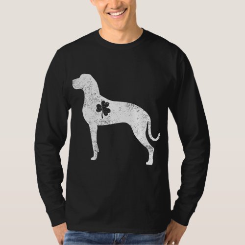 Great Dane Shamrock Dog Lover St Patricks Day Gif T_Shirt