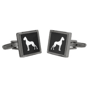 Great Dane Silhouette Cufflinks