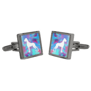 Great Dane Silhouette Cufflinks