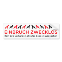 Great Dane silhouettes and 2 rows text