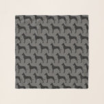 Great Dane Silhouettes Pattern Scarf<br><div class="desc">Great Dane Lover's Scarf</div>