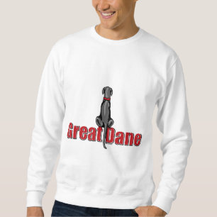 Great Dane Sit Black UC Sweatshirt