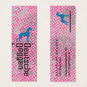 Great Dane small cards (Front & Back)