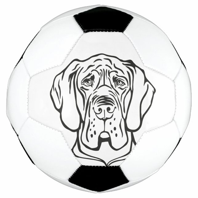 Great Dane Soccer Ball (Front)