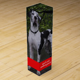 Great Dane Special Gift  Wine Box